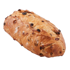 Lodewijker appel rozijnen brood
